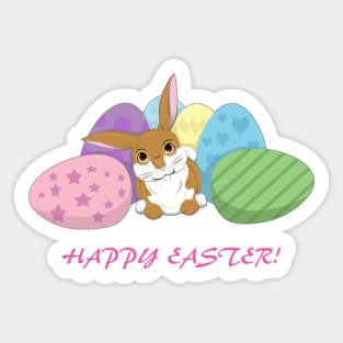 Easter Bunny Sticker